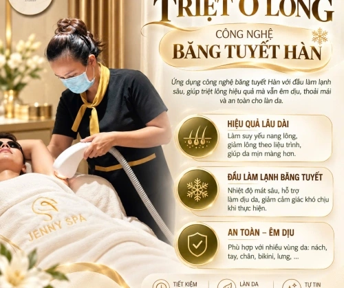 TRIỆT LÔNG CÔNG NGHỆ BĂNG TUYẾT HÀN QUỐC