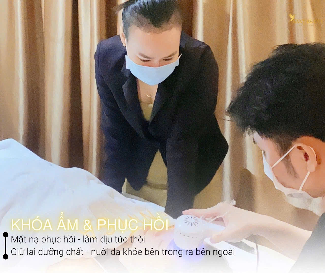 Hình ảnh khách hàng trải nghiệm làm đẹp đẳng cấp và hiệu quả tại Jenny Beauty Quận 10.