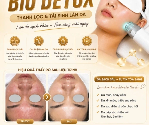 BIO DETOX – THANH LỌC DA, ĐÁNH THỨC LÀN DA KHỎE ĐẸP TỪ BÊN TRONG