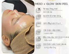 MESO x Glow Skin Peel – Bí quyết làn da căng bóng, lột xác
