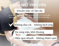 ​ TRIỆT VĨNH VIỄN – GIẢI PHÁP BẢO VỆ LÀN DA  Công nghệ Diode Laser hiện đại giúp loại bỏ sợi lông tận gốc,…  ​